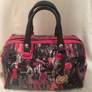 RARE! Henri Bendel Barrel Handbag